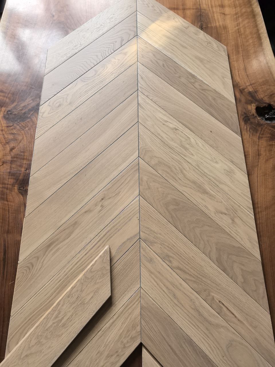 Инженерная доска Eparket Дуб Nude натур лак французская елка 510×100×15